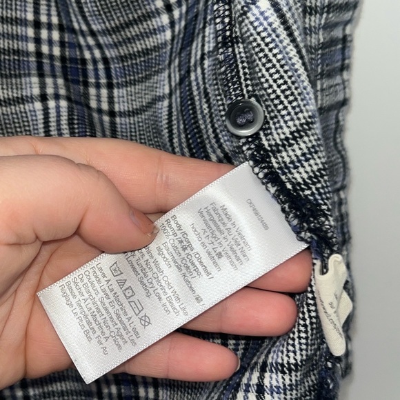 MADEWELL Flannel Westlake Shirt in Dubin Plaid in Size XS - Picture 6 of 10